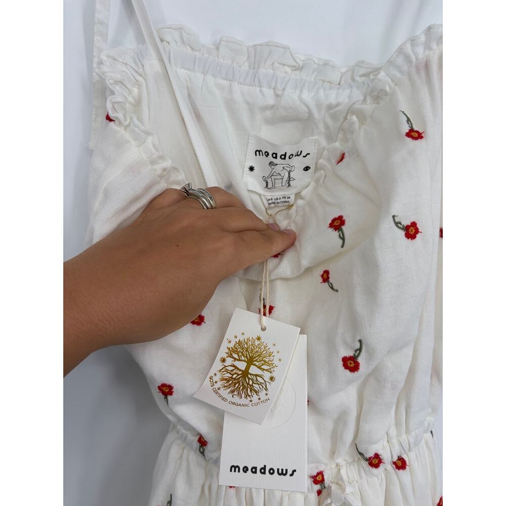 MEADOWS BOSTON DRESS - RED ROSE - Picture 10 of 12